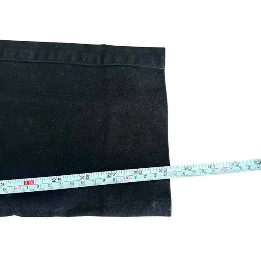 M.M. Lafleur Black Hockley Jean Stretch Slim Adjustable Hem Pants Womens‎ 10